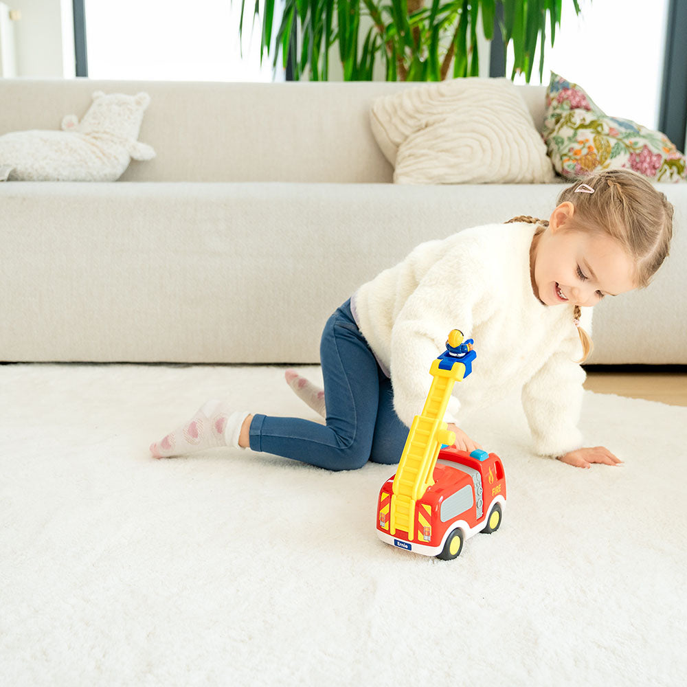 Jucarie pentru copii WOW Toys, Masina de pompieri, Ernie Fire Engine