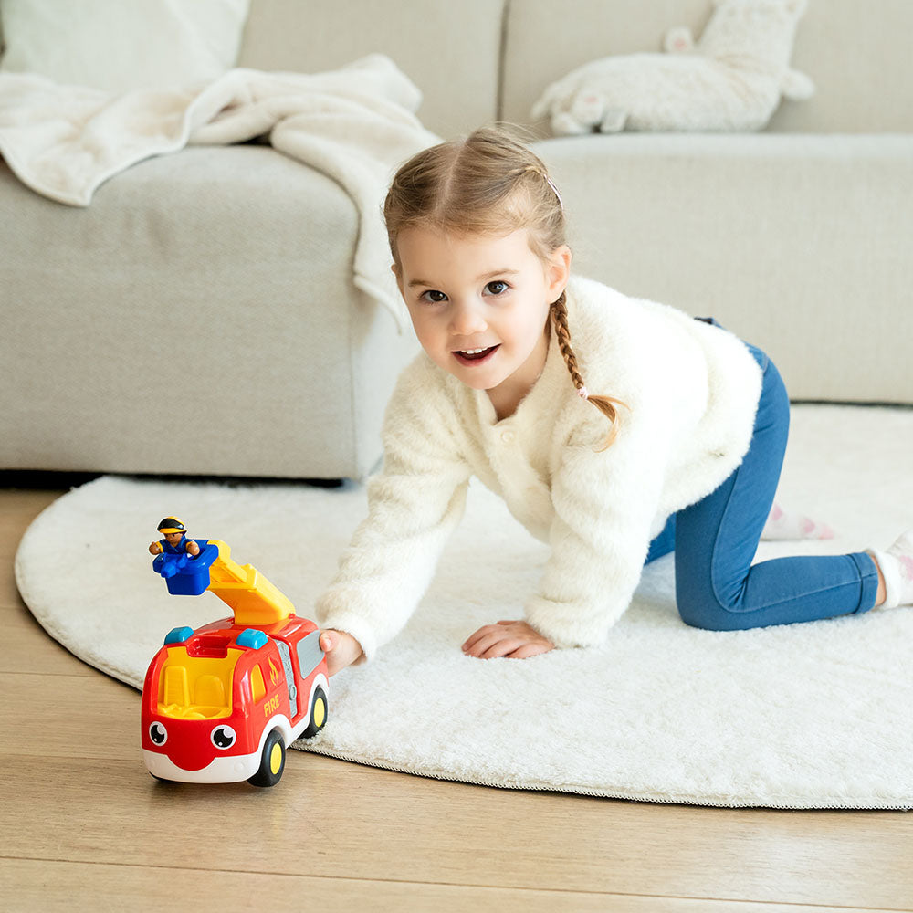 Jucarie pentru copii WOW Toys, Masina de pompieri, Ernie Fire Engine