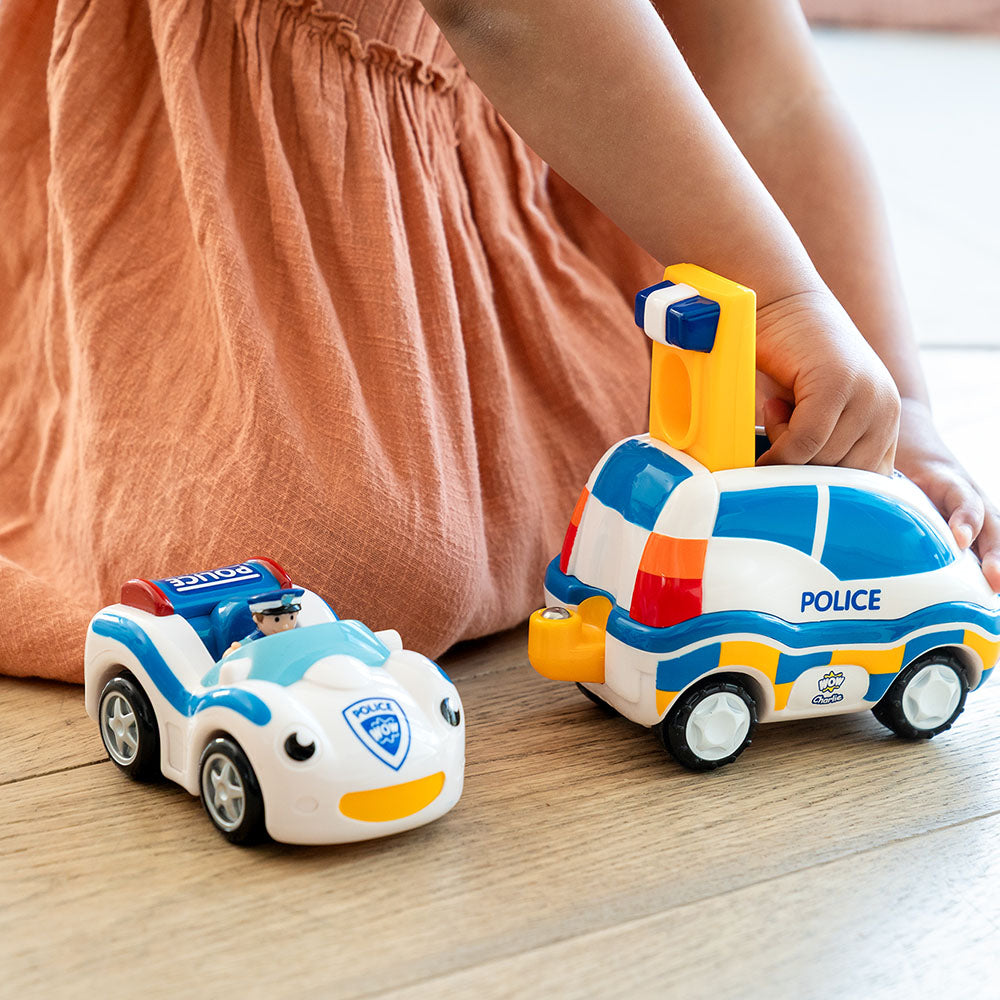 Jucarie pentru copii WOW Toys, Masina de politie, Cop Car Cody