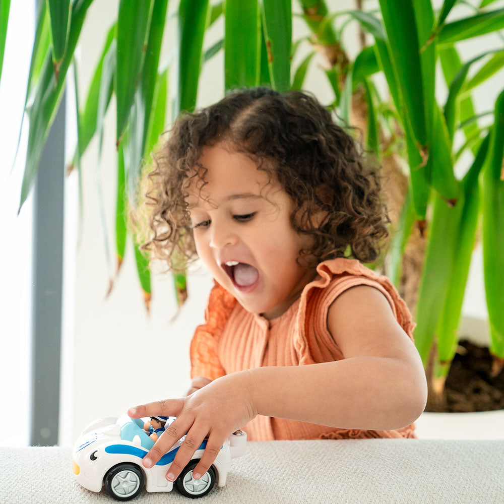 Jucarie pentru copii WOW Toys, Masina de politie, Cop Car Cody