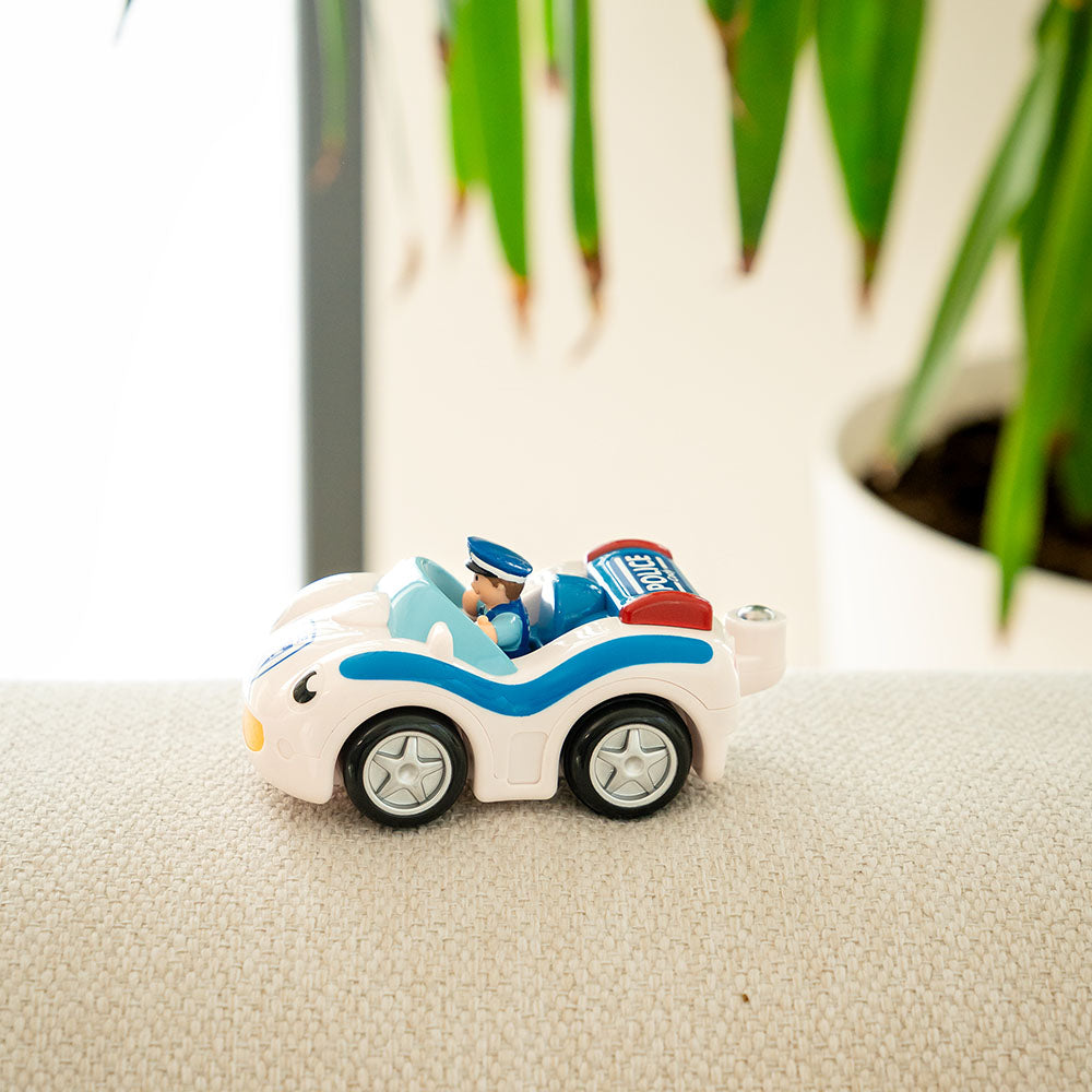 Jucarie pentru copii WOW Toys, Masina de politie, Cop Car Cody