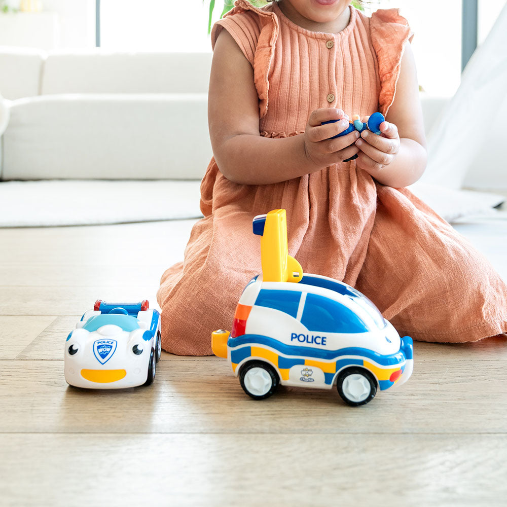 Jucarie pentru copii WOW Toys, Masina de politie, Cop Car Cody