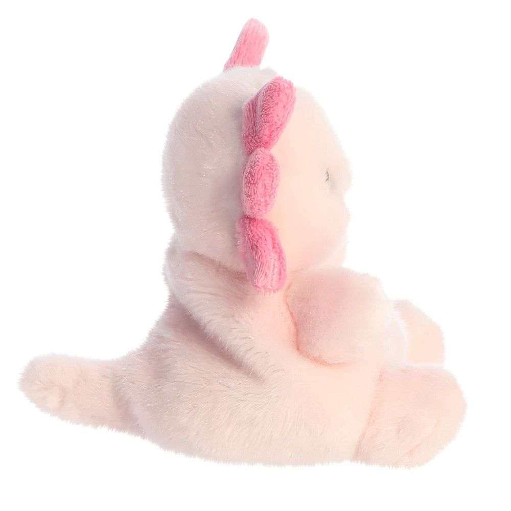 Aurora Palm Pals, jucarie de plus de tinut in palma, Axolotl roz, 13 cm