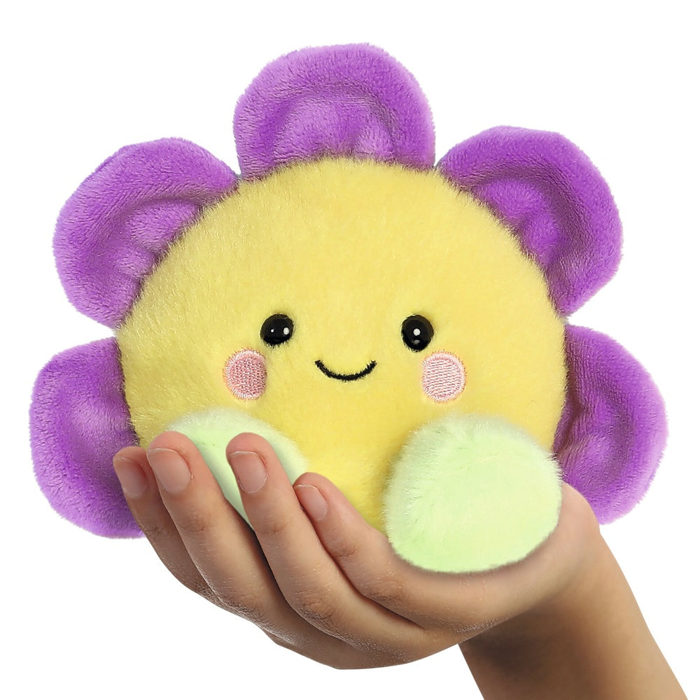 Aurora Palm Pals, jucarie de plus de tinut in palma, Floare, 13 cm