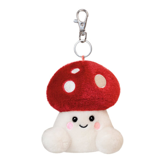 Aurora Palm Pals, jucarie de plus tip breloc, Ciuperca, 10 cm