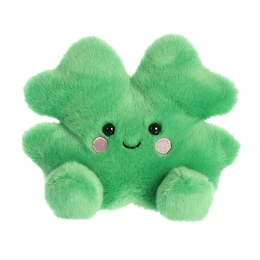 Aurora Palm Pals, jucarie de plus de tinut in palma, Trifoi cu patru foi, 13 cm
