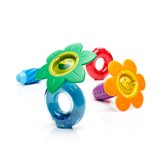 Joc magnetic Smart Max, My First Sounds & Flowers, Primele mele sunete si flori, 6 piese