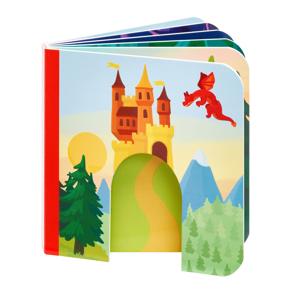 Joc magnetic Smart Max, My First Stories: Fantasy Friends, Carte cu povesti si animale fantastice - 7 piese