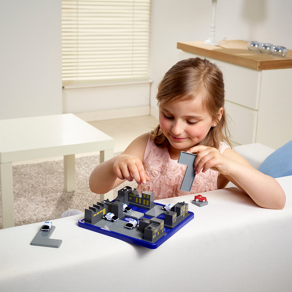 Smart Games - RoadBlock, joc de logica cu 80 de provocari, 7+ ani, editie internationala