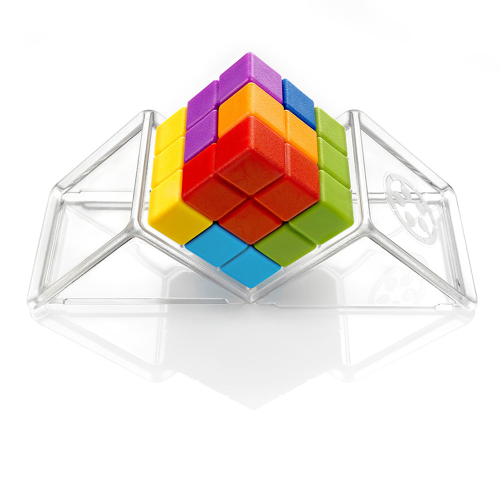 Smart Games - Cube Puzzler Go, joc de logica cu 80 de provocari, 8+ ani, editie internationala