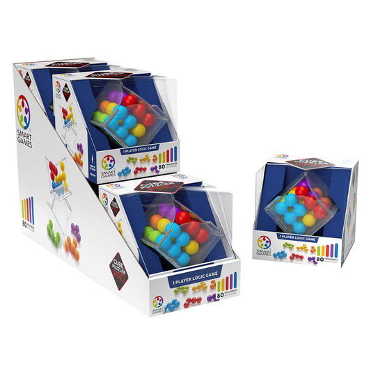 Smart Games - Cube Puzzler Pro, joc de logica cu 80 de provocari, 10+ ani, editie internationala