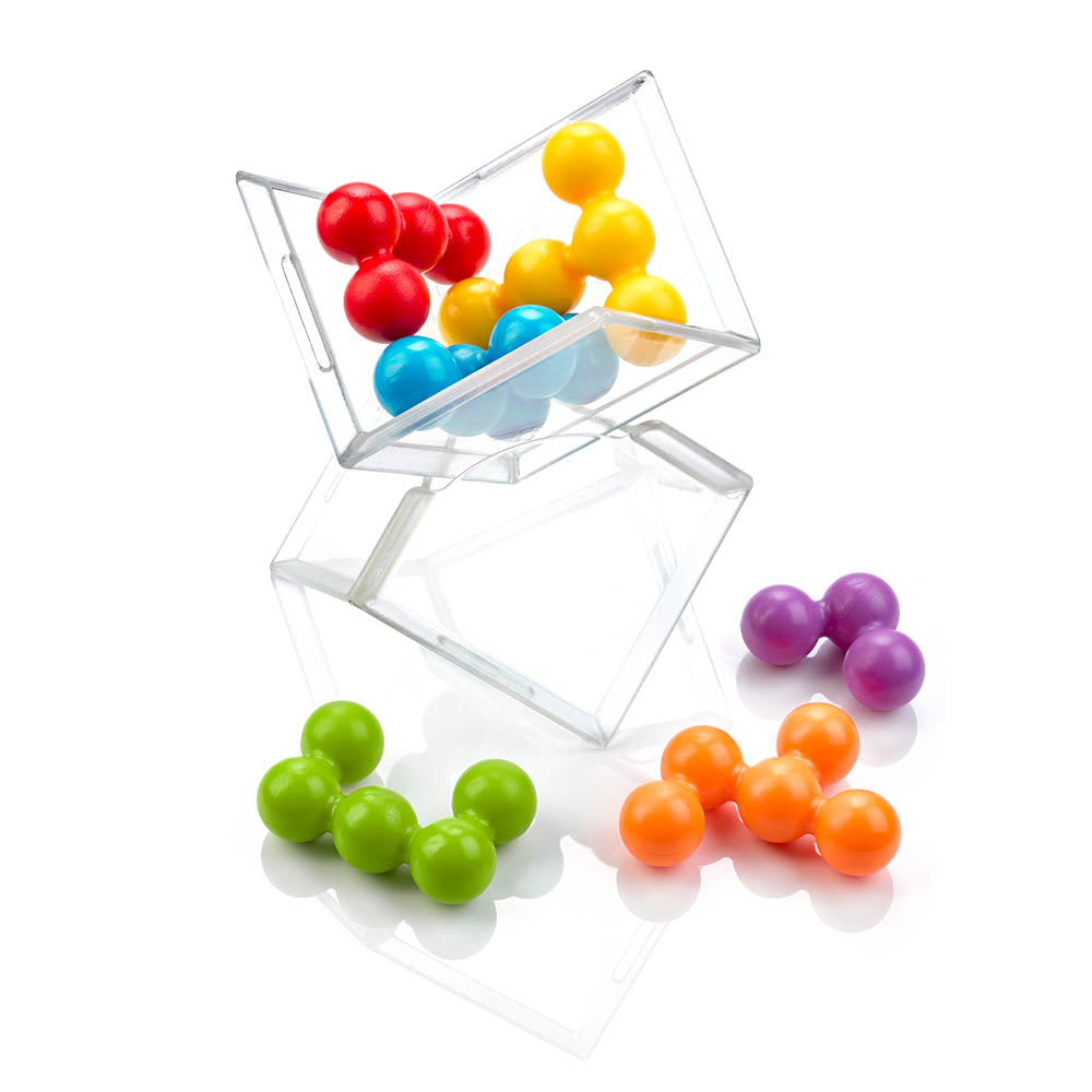 Smart Games - Cube Puzzler Pro, joc de logica cu 80 de provocari, 10+ ani, editie internationala