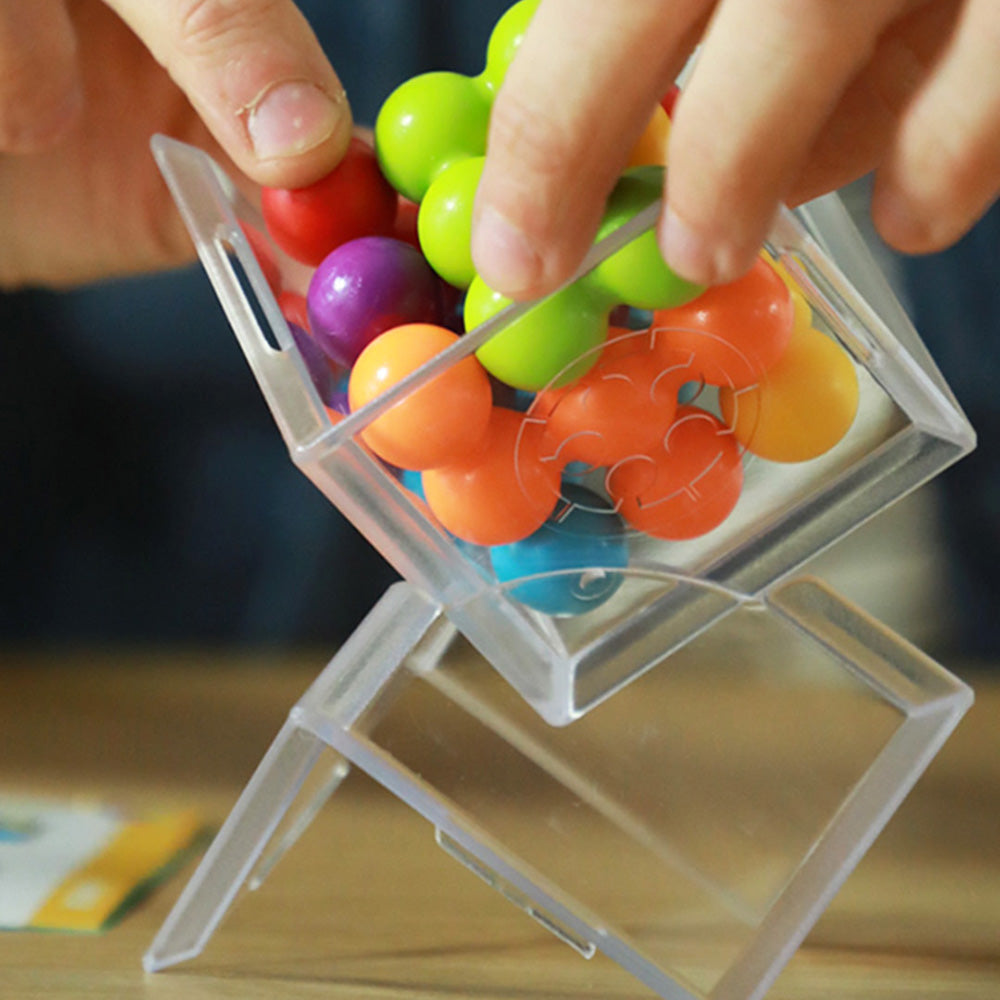 Smart Games - Cube Puzzler Pro, joc de logica cu 80 de provocari, 10+ ani, editie internationala