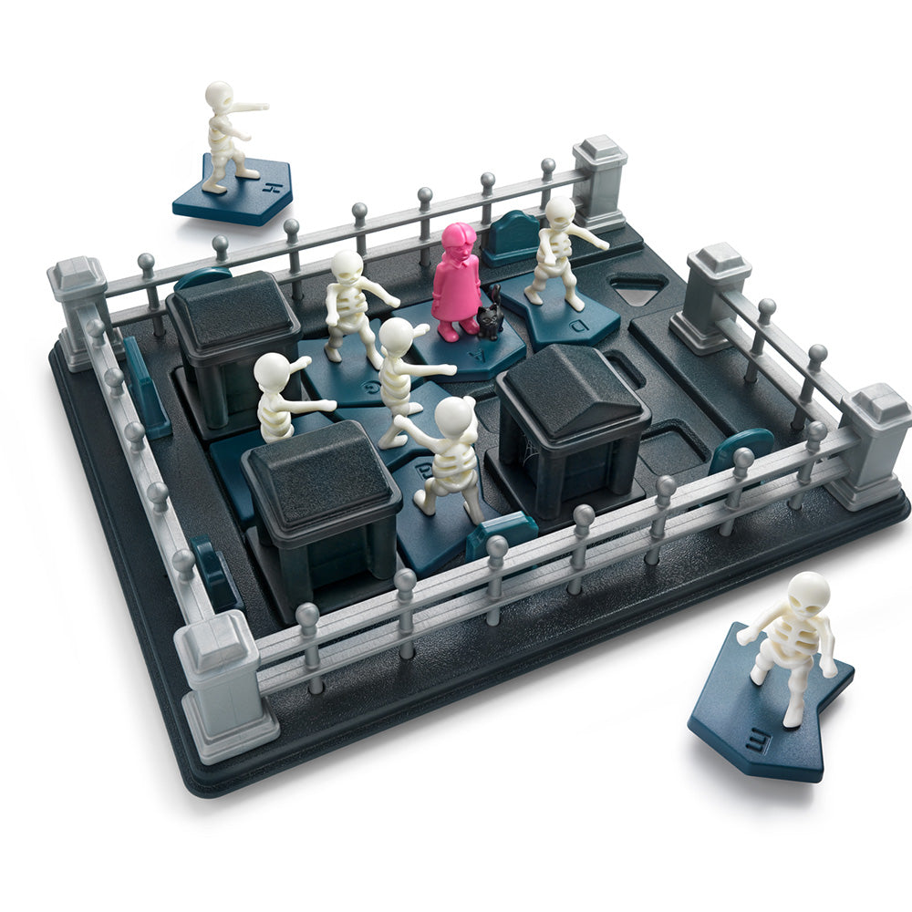 Smart Games - Graveyard Shift, joc de logica cu 80 de provocari, 10+ ani, editie internationala