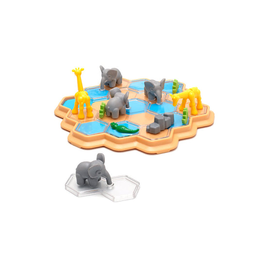 Smart Games - Croco Tiles, joc de logica cu 60 de provocari, 6+ ani, editie internationala