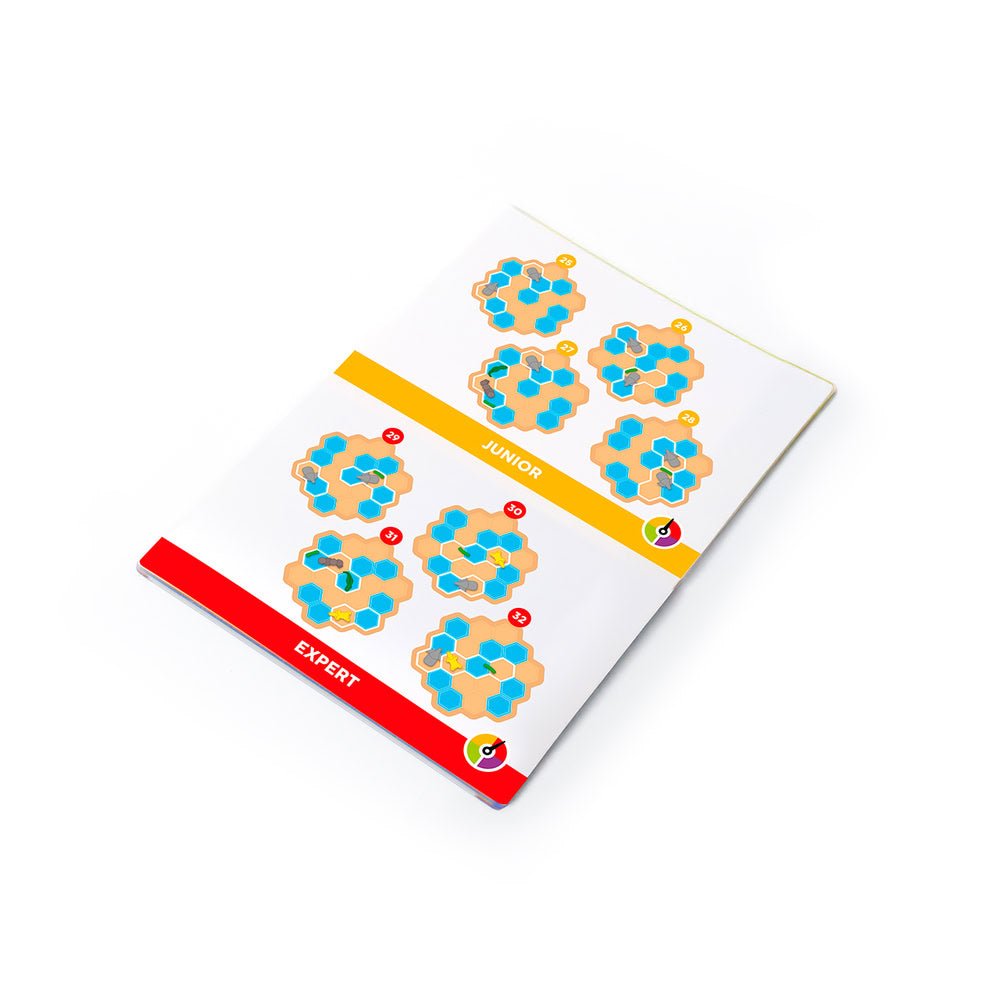 Smart Games - Croco Tiles, joc de logica cu 60 de provocari, 6+ ani, editie internationala