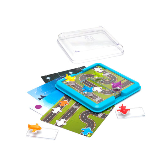 Smart Games - Take Off, joc de logica cu 60 de provocari, 5+ ani, editie internationala