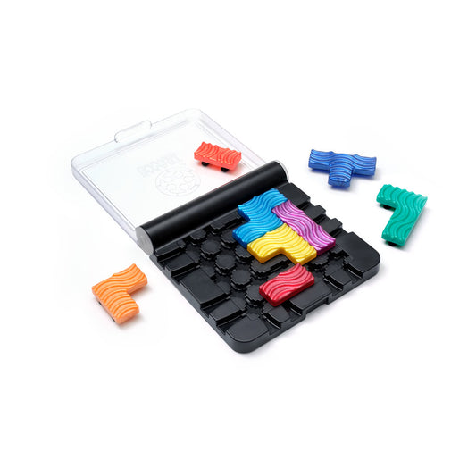 Smart Games - IQ Flow, joc de logica cu 120 de provocari, 7+ ani, editie internationala