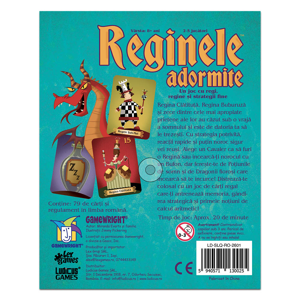 Reginele adormite, joc cu regi, regine si strategii fine, lb.romana
