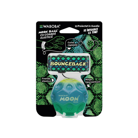 Minge hiper saritoare, cu sistem de prindere - Waboba Bounceback Gradient, culori asortate, RO