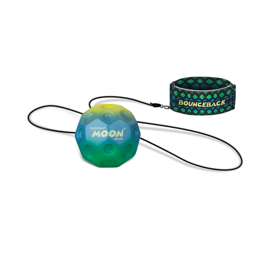 Minge hiper saritoare, cu sistem de prindere - Waboba Bounceback Gradient, culori asortate, RO