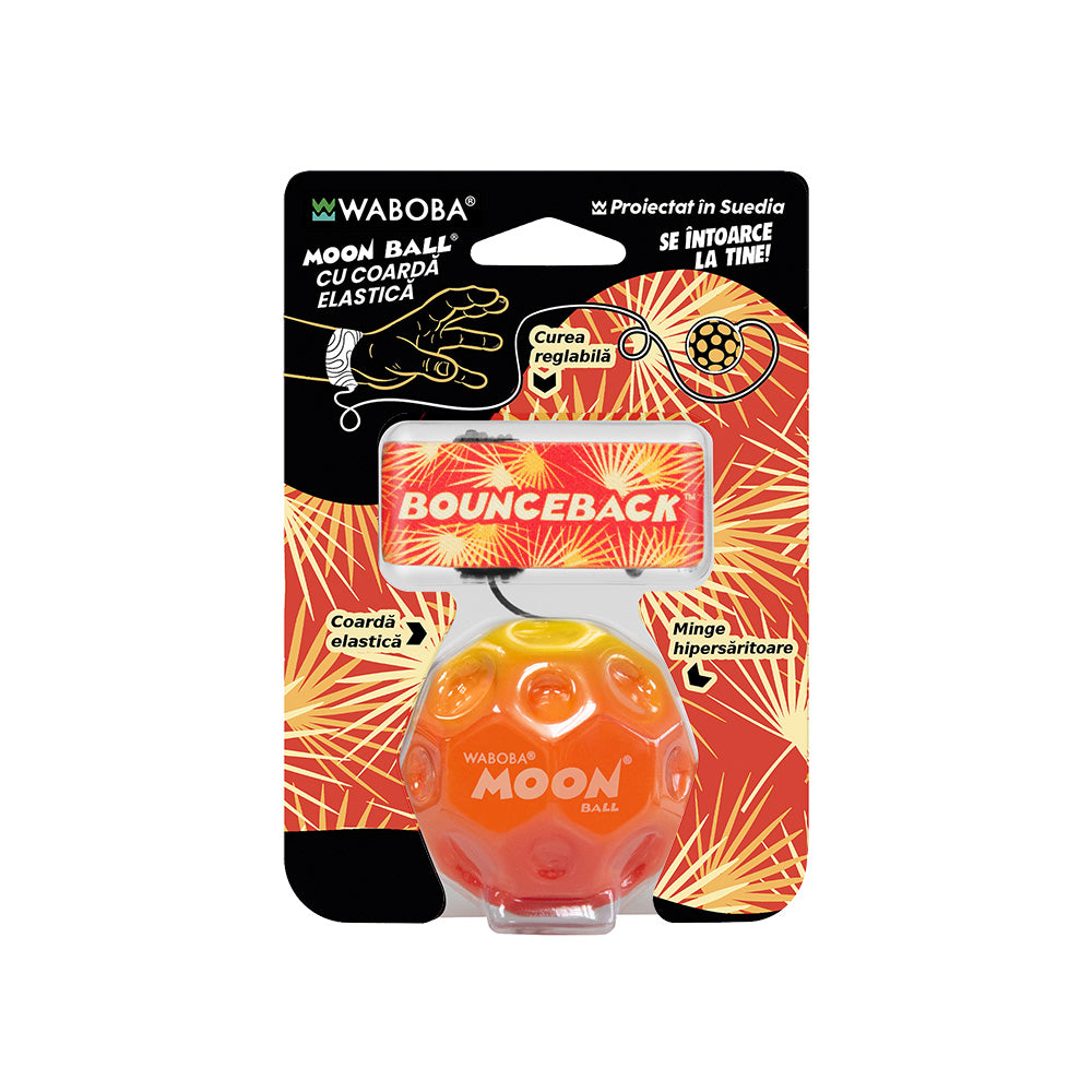 Minge hiper saritoare, cu sistem de prindere - Waboba Bounceback Gradient, culori asortate, RO