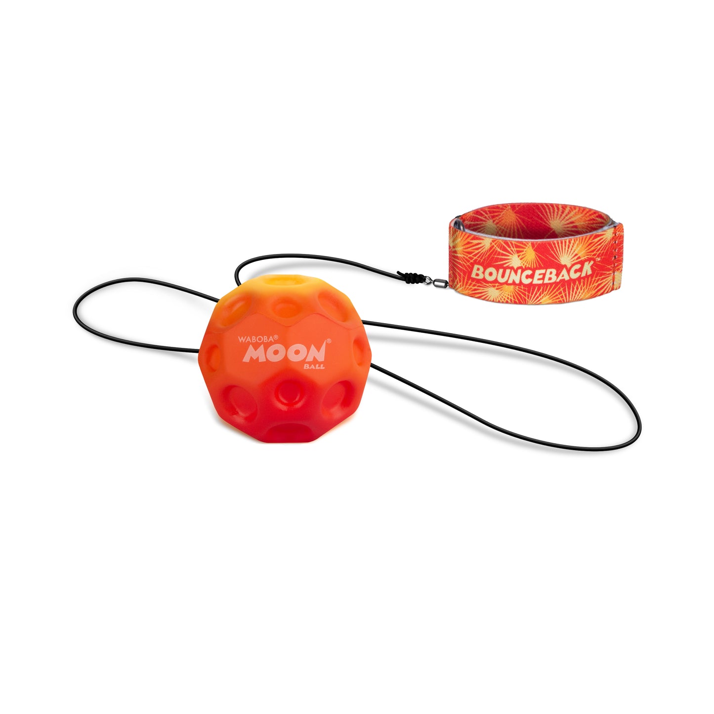 Minge hiper saritoare, cu sistem de prindere - Waboba Bounceback Gradient, culori asortate, RO