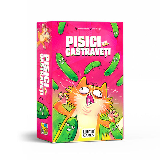Pisici vs Castraveti, joc de societate, lb. romana