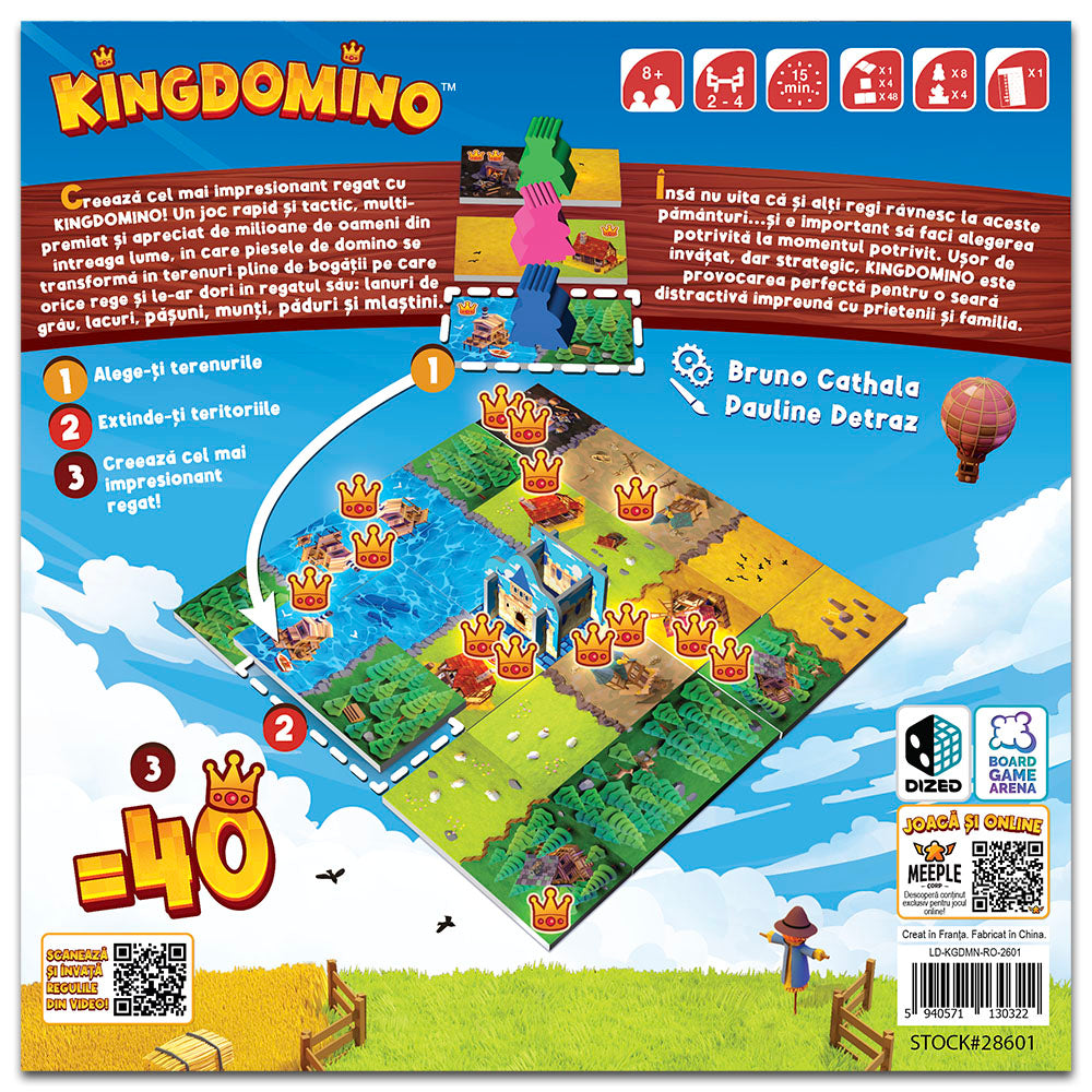 Kingdomino, Joc de societate – Editie aniversara, in limba romana