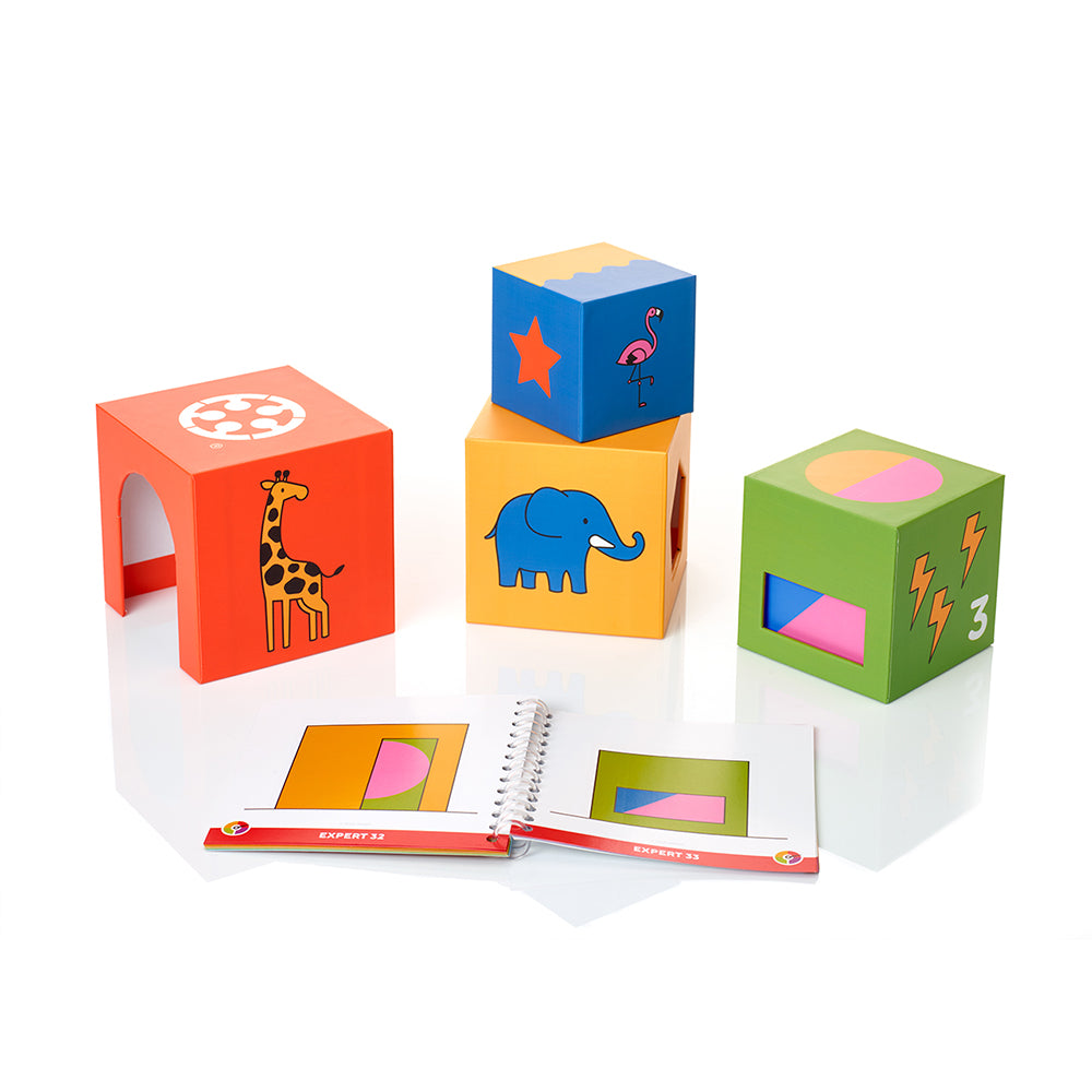 Smart Games - Peek - a - Zoo, joc de logica cu 48 de provocari, 2+ ani, editie lb. romana, editie noua