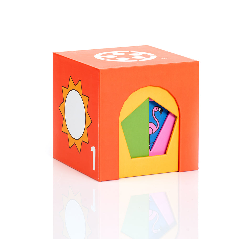 Smart Games - Peek - a - Zoo, joc de logica cu 48 de provocari, 2+ ani, editie lb. romana, editie noua