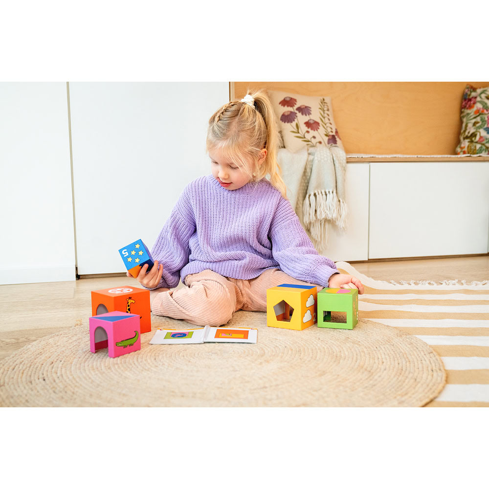 Smart Games - Peek - a - Zoo, joc de logica cu 48 de provocari, 2+ ani, editie lb. romana, editie noua