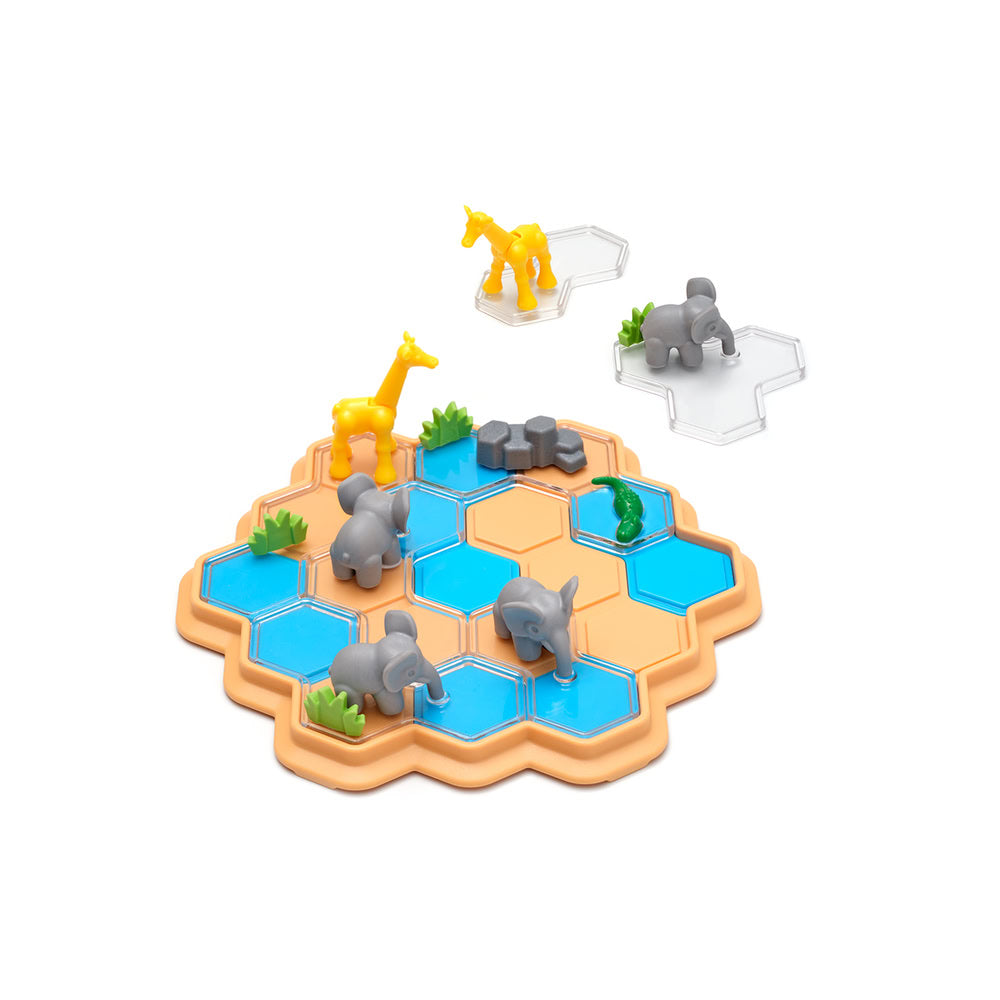 Smart Games - Croco Tiles, joc de logica cu 60 de provocari, 6+ ani, editie lb. Romana