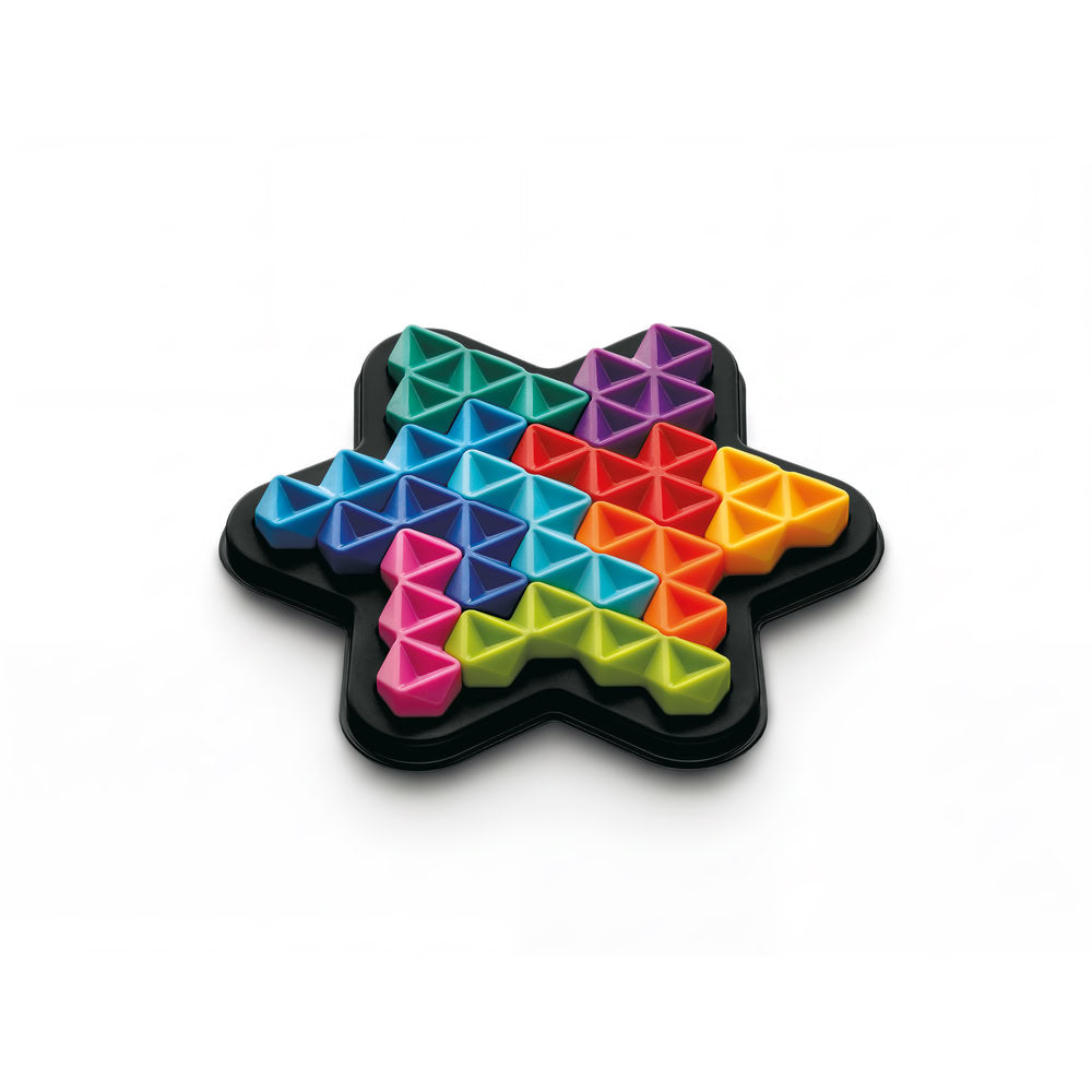Smart Games - IQ Deluxe - Star, joc de logica cu 120 de provocari, 14+ ani, editie lb. Romana