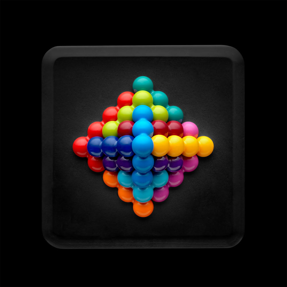 Smart Games - IQ Deluxe - Puzzler, joc de logica cu 120 de provocari, 14+ ani, editie lb. Romana