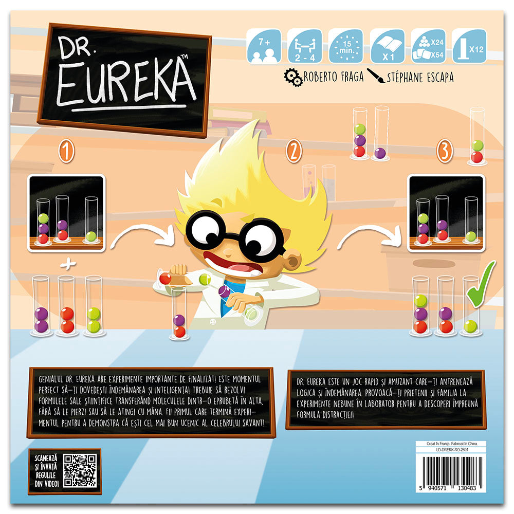 Dr. Eureka – Joc distractiv de indemanare pentru copii, lb. romana