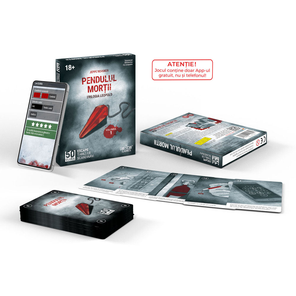 Pachet : 50 Clues - Pendulul Mortii + Ritualul Nopti Albe + Soarta lui Leopold