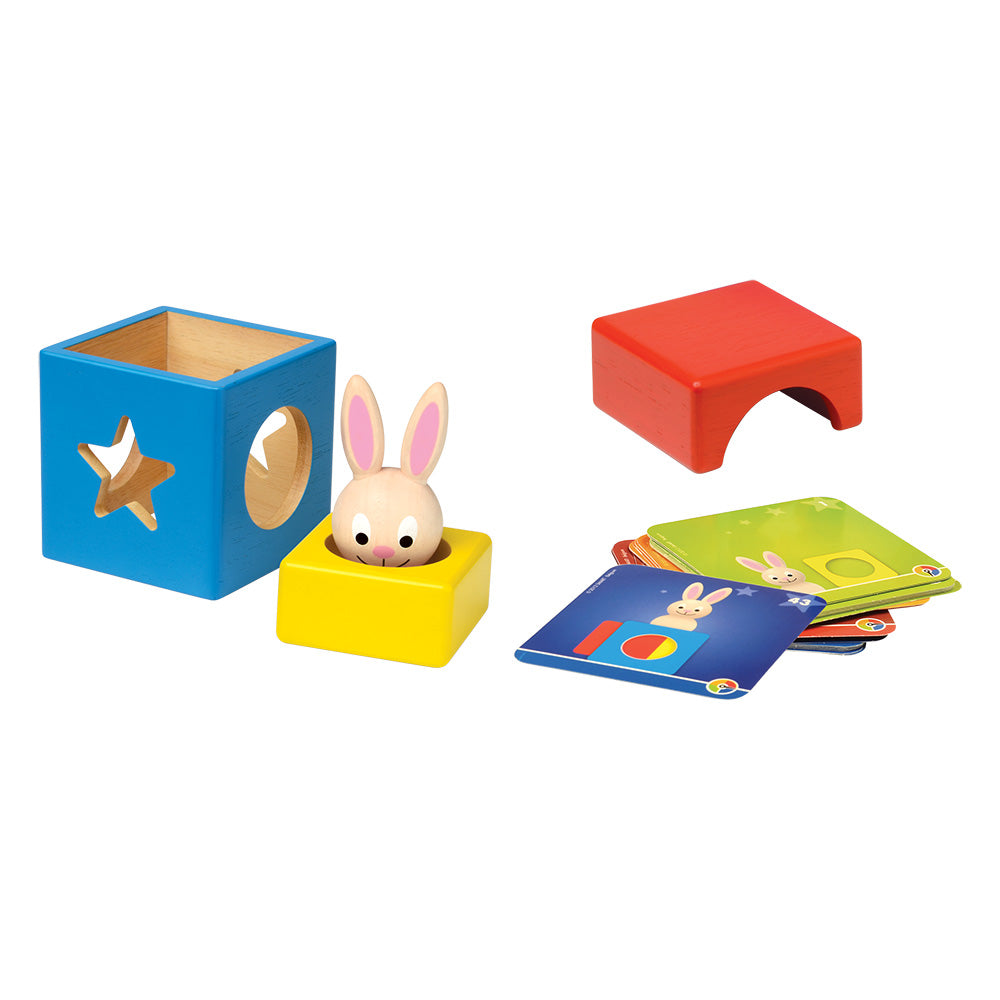 Smart Games - Bunny Boo, joc de logica cu 60 de provocari, 2+ ani, editie lb. Romana