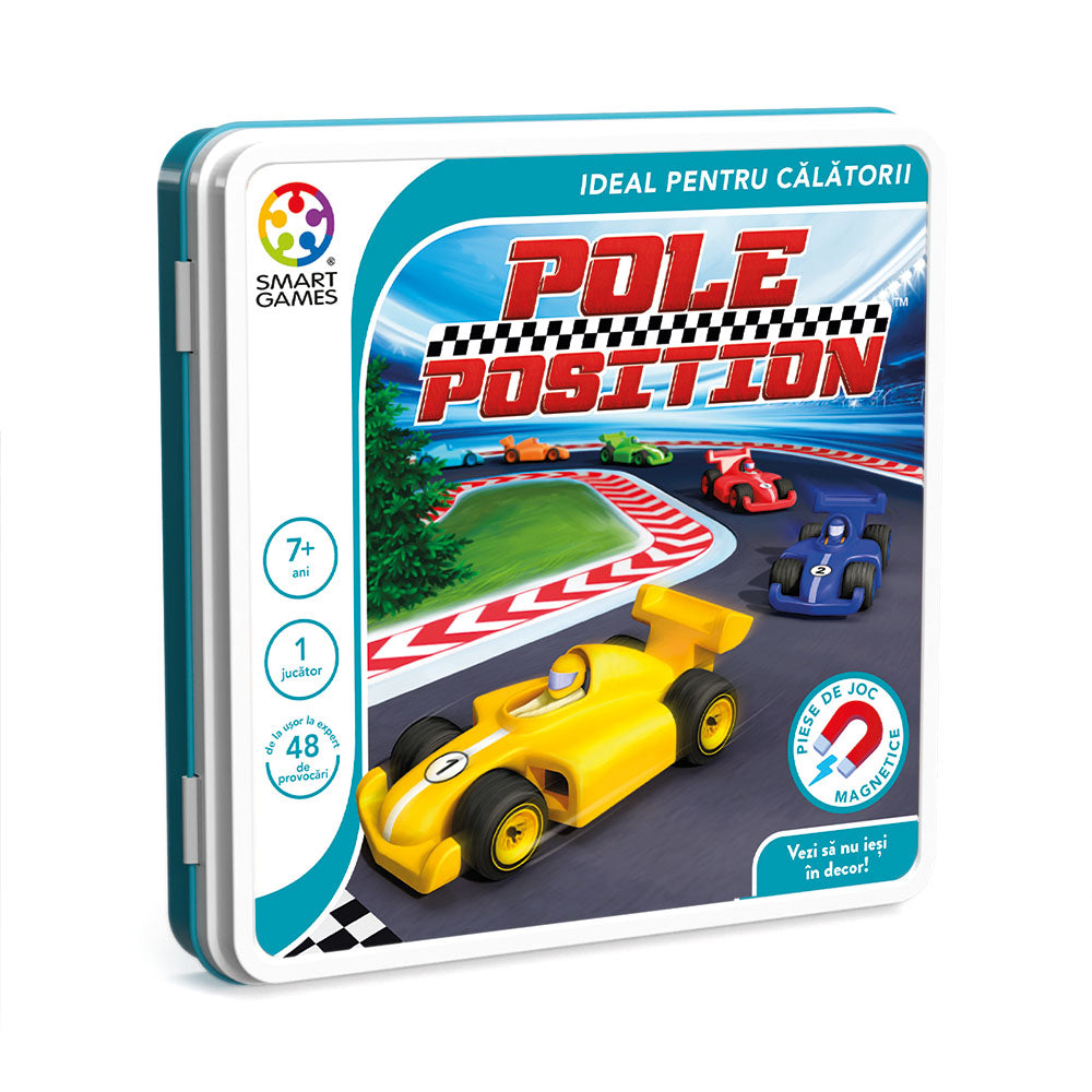 Smart Games - Pole Position, joc de logica cu 48 de provocari, 7+ ani, editie lb. Romana