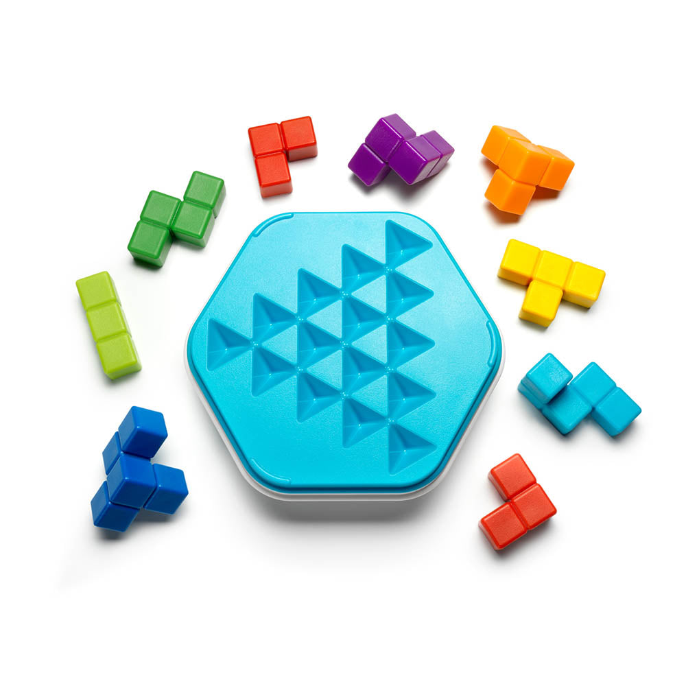 Smart Games - Zig Zag Puzzler, joc de logica cu 80 de provocari, 12+ ani, editie lb. Romana