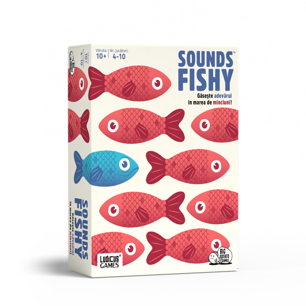 Sounds Fishy - Gaseste adevarul in marea de minciuni! - Joc de petrecere, lb.romana