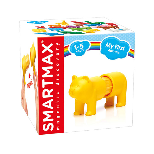 Joc magnetic Smart Max, My First Safari Animals, Ursul, 3 piese