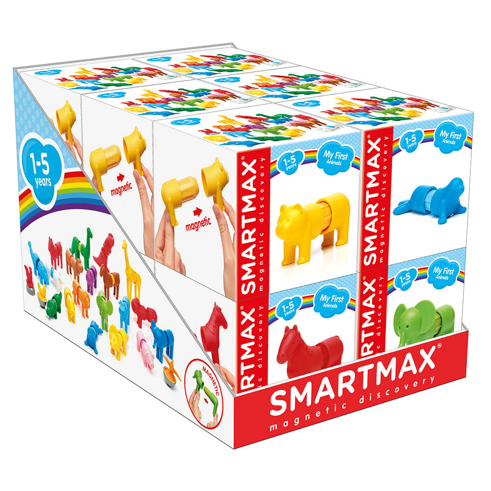 Joc magnetic Smart Max, My First Safari Animals, Elefantul, 3 piese