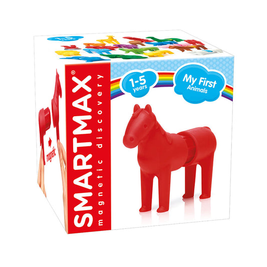 Joc magnetic Smart Max, My First Safari Animals, Calul, 3 piese