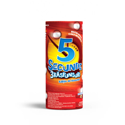 5 Secunde 3 Raspunsuri, editia de buzunar, joc de petrecere, lb.romana
