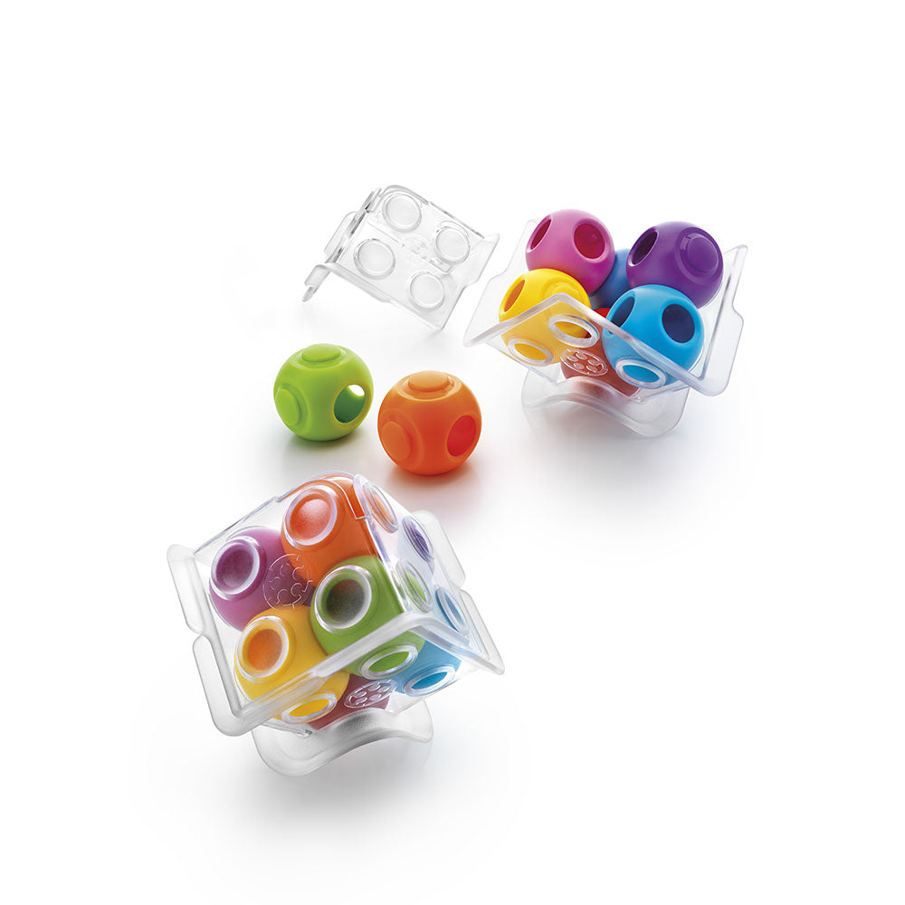 Smart Games - Caged Marbles, joc de logica cu 80 de provocari, 10+ ani, editie lb. Romana