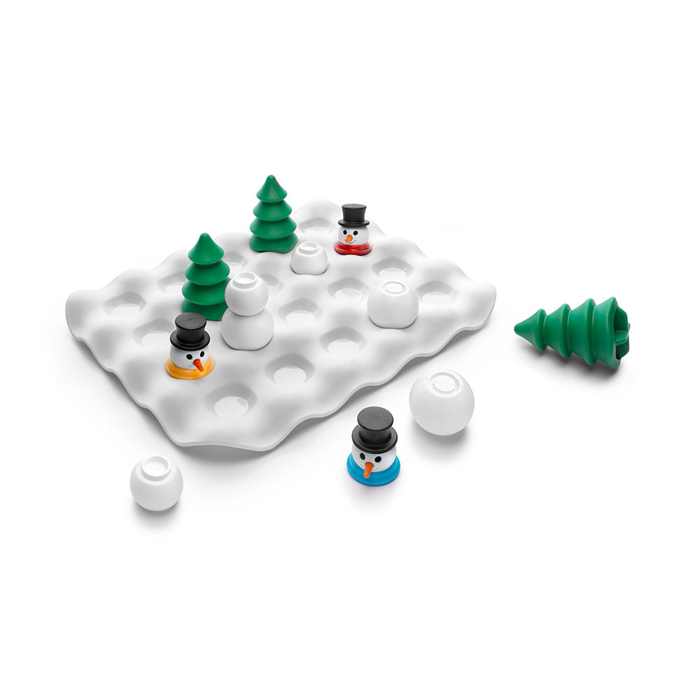 Smart Games - Snow Problem, joc de logica cu 80 de provocari, 8+ ani, editie lb. Romana