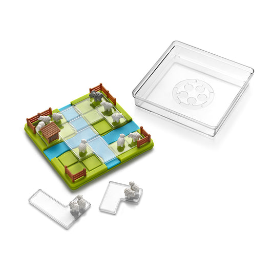 Smart Games - Counting Sheep, joc de logica cu 60 de provocari, 7+ ani, editie lb. Romana