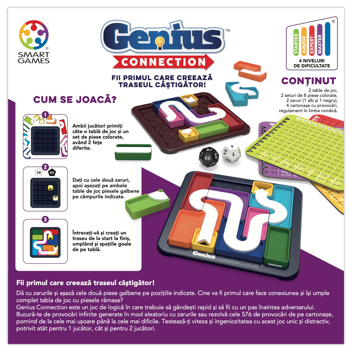 Smart Games - Genius Connection, lb. Romana