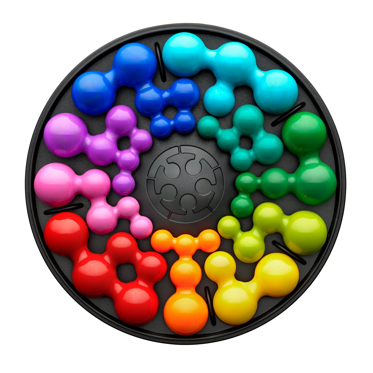 Smart Games - IQ Deluxe - Circle, joc de logica cu 120 de provocari, 14+ ani, editie lb. Romana